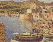 Martin Henri The Harbour of Collioure china oil painting artist